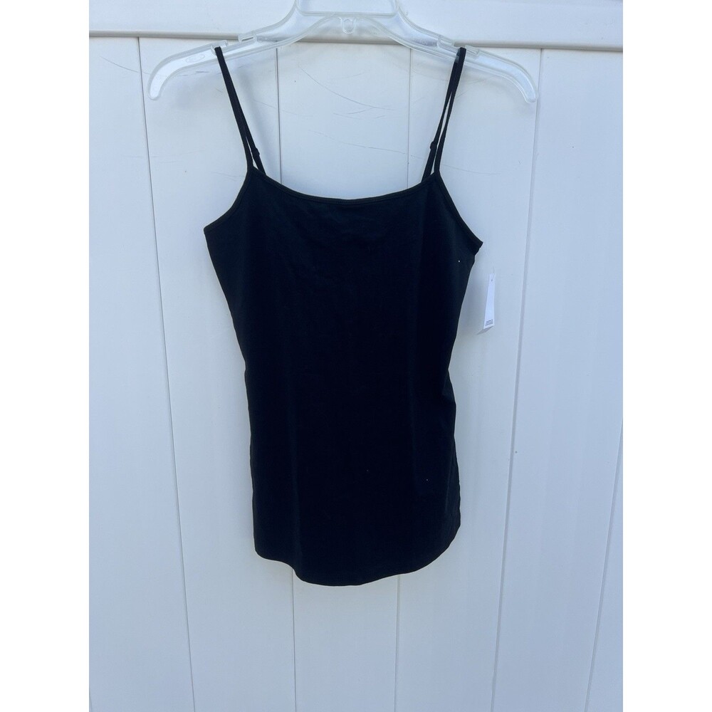 LOFT Outlet Black Camisole Tank Top Adjustable Strap XS New NWT